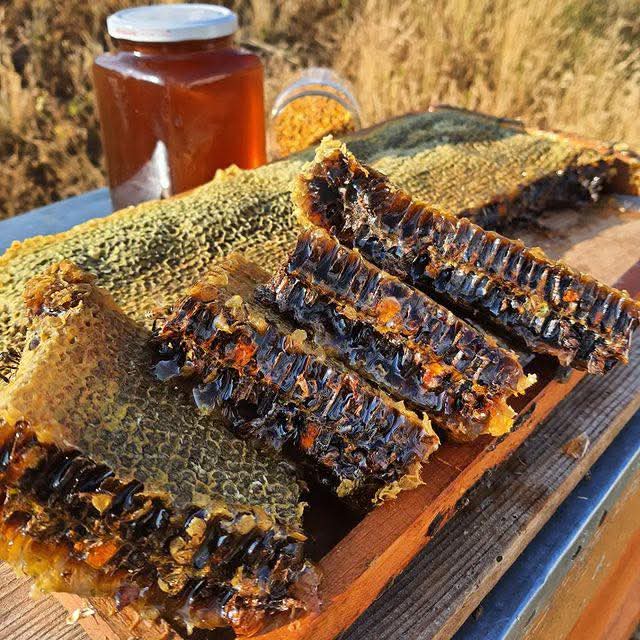 عسل نحل بلدي طبيعي بالزنجبيل لتقوية المناعة والجسم